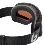 BOLLE NEVADA Black Cross Matte slidinėjimo akiniai